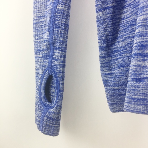 Lululemon Swiftly Tech Shirt Blue Long Slv Thumb 8 - Picture 4 of 8